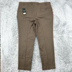 Lauren Ralph Lauren Pants Men's‎ 41x31.5 Brown NWOT Flat Front Preppy